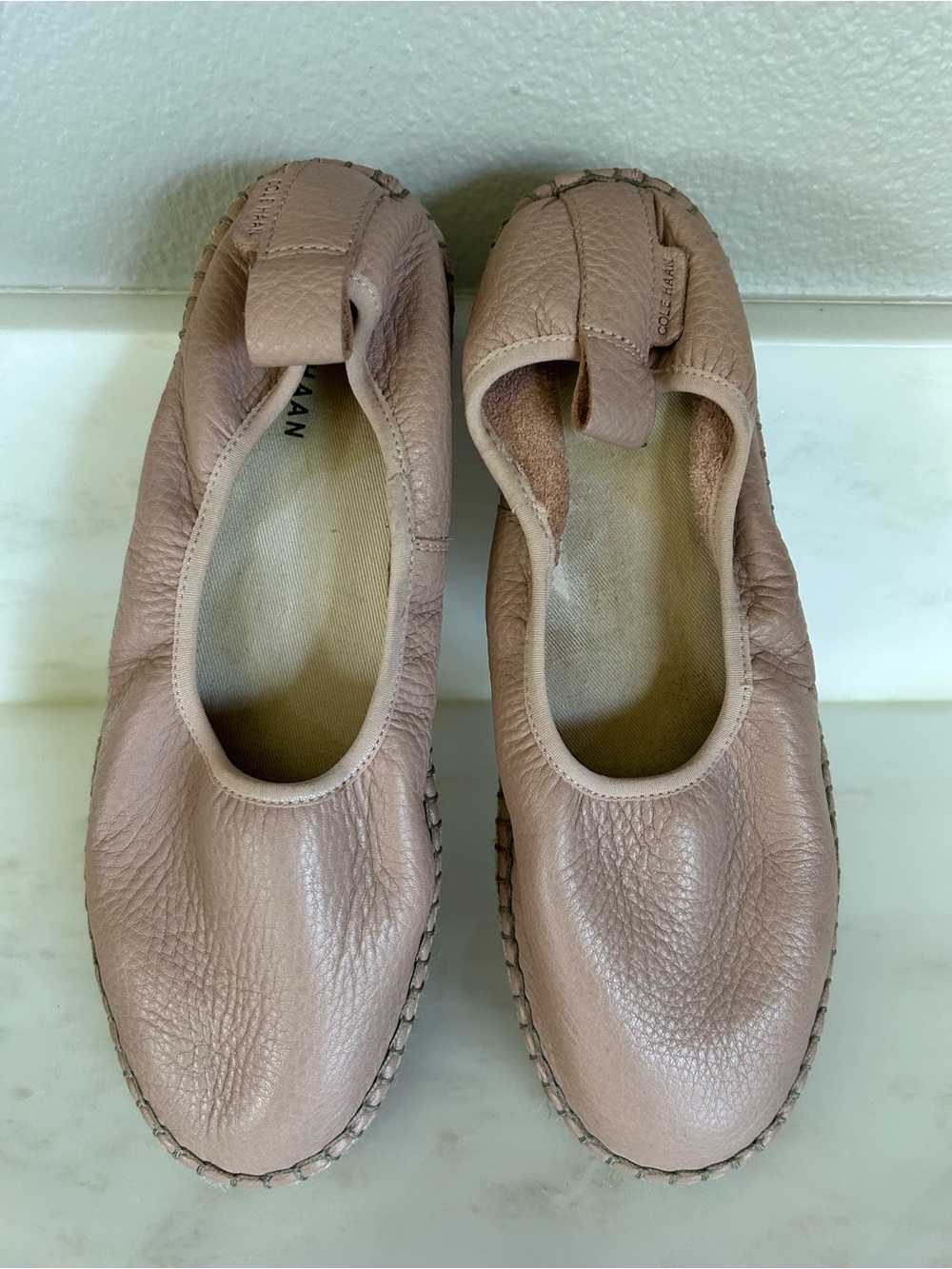 Cole Haan Cloudfeel Espadrille Slip On Flats Ballet Slipper Pink Size 7.5 - Picture 5 of 16